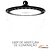 Luminaria Ufo Luz Negra Led 100w Highbay Galpao Bivolt Industrial